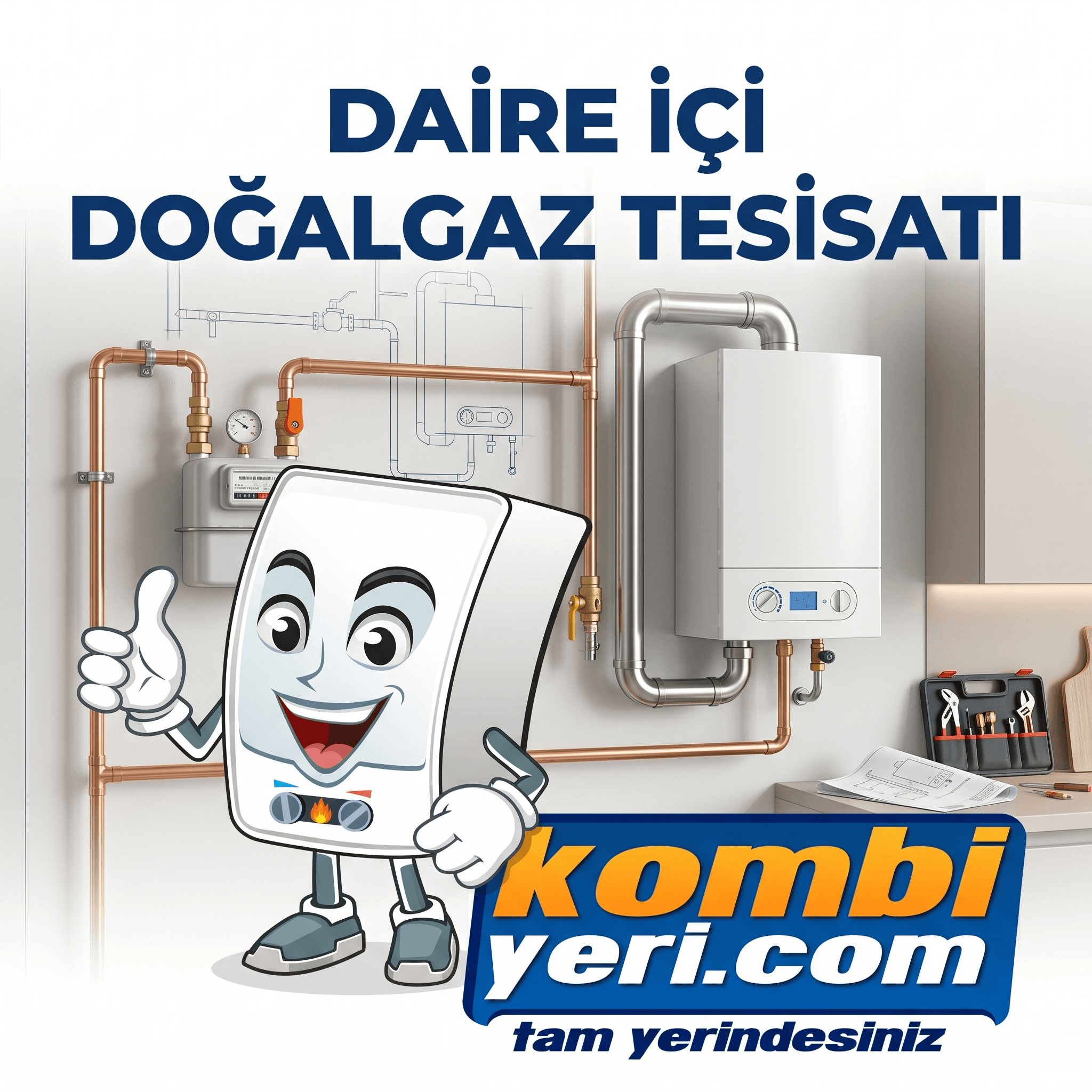 Daire Ici Dogalgaz Tesisati