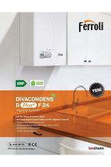 FERROLİ DİVACONDENS 24 KW Yoğuşmalı kombi