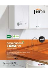 FERROLİ DİVACONDENS 24 KW Yoğuşmalı kombi